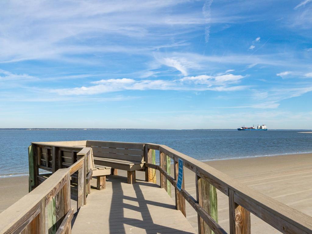 Beach Racquet A210 Lejlighed Tybee Island Eksteriør billede